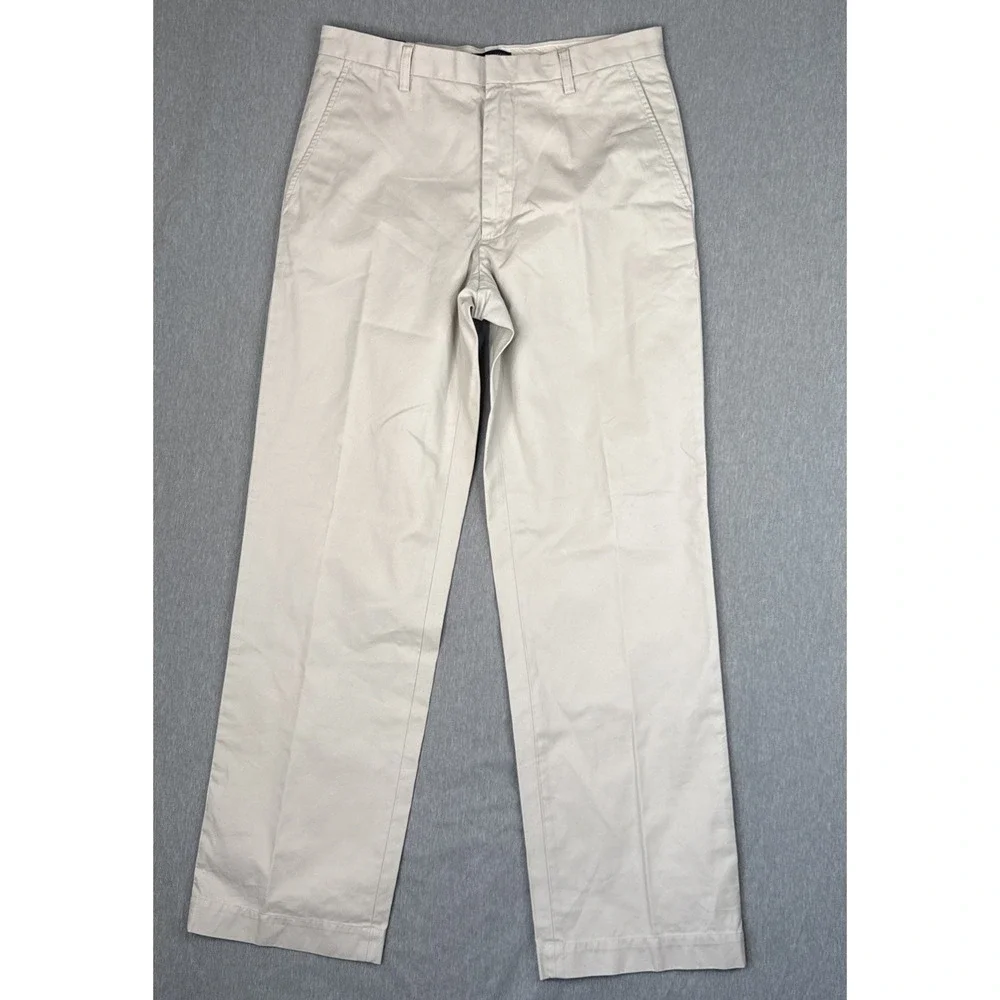 New Banana  Republic Dawson Chino Pants Mens 34x34 Relaxed Fit Khaki Beige